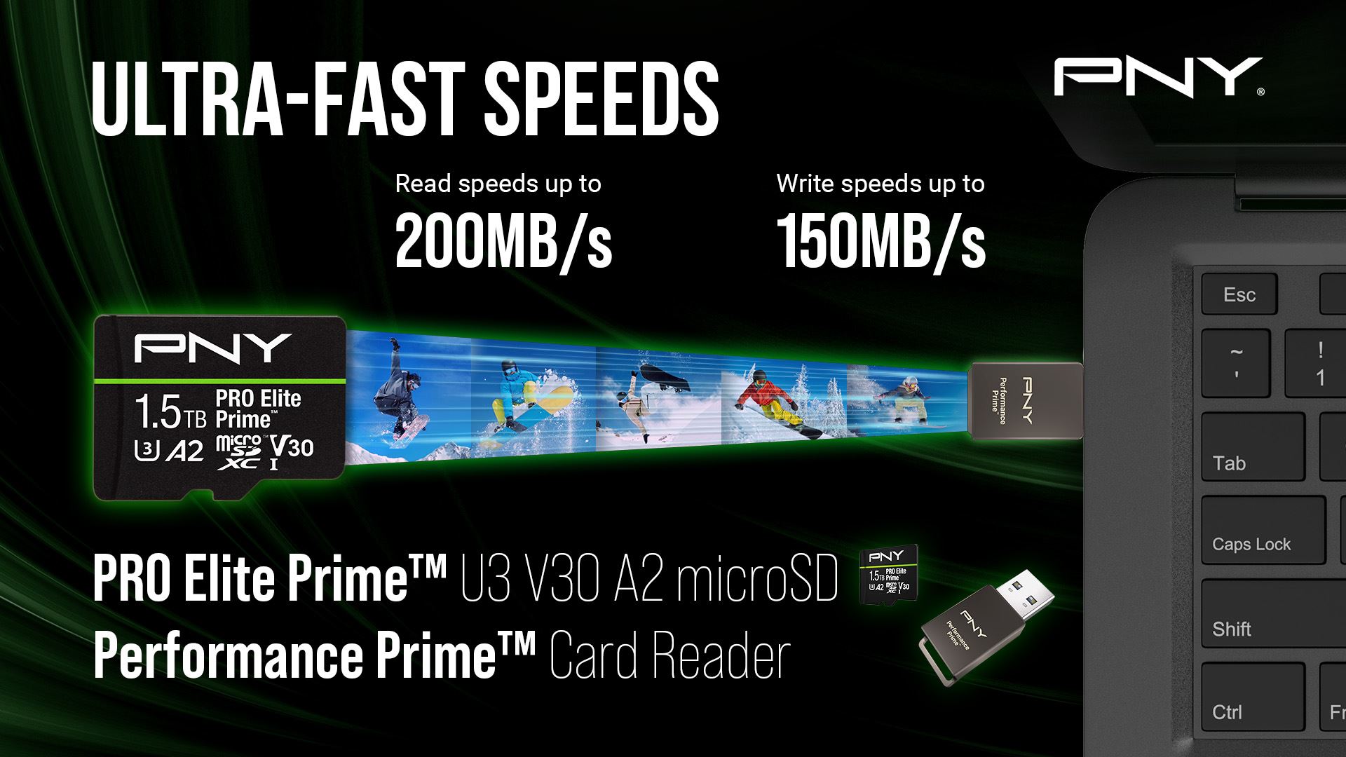 Pny Launches Ultra Fast Pro Elite Prime Class U V A Microsd